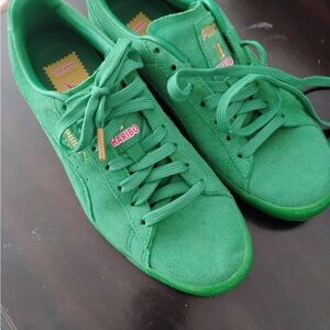 Puma Emerald Sneakers with Haribo Accent